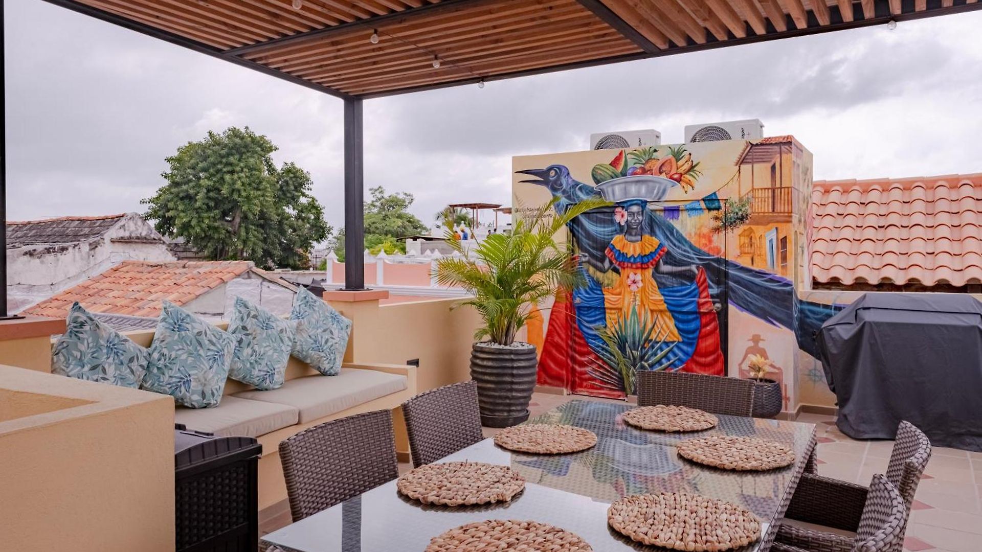 Casa Maguey Vibrant Mexican-inspired Apartamento Cartagena